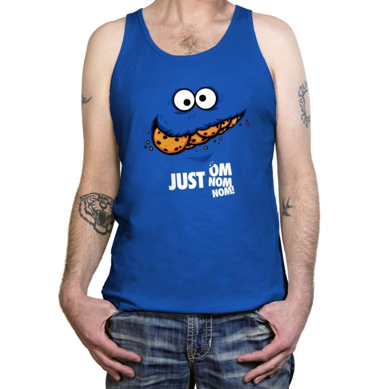 Just Om Nom Nom! - Tanktop Tanktop RIPT Apparel X-Small / True Royal