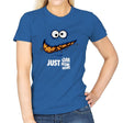 Just Om Nom Nom! - Womens T-Shirts RIPT Apparel Small / Royal
