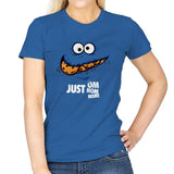 Just Om Nom Nom! - Womens T-Shirts RIPT Apparel Small / Royal