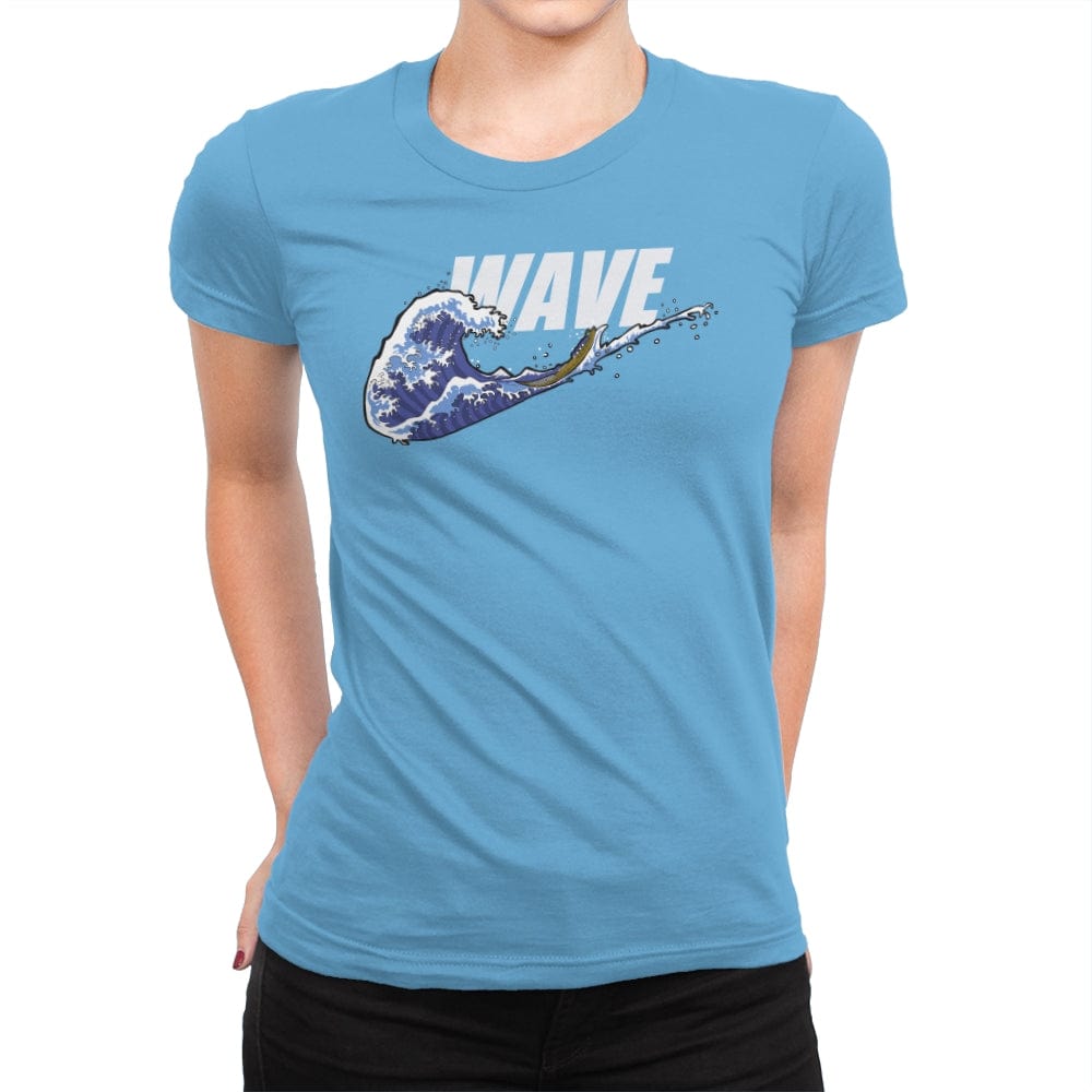 Just Surf It - Womens Premium T-Shirts RIPT Apparel Small / Turquoise