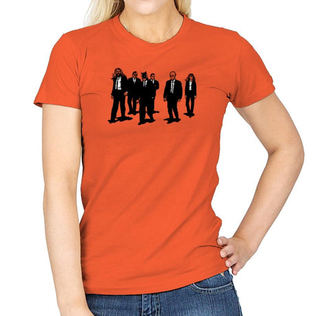 Justice Dogs Exclusive - Wonderful Justice - Womens T-Shirts RIPT Apparel Small / Orange