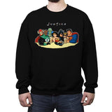 Justice Friends - Crew Neck Sweatshirt Crew Neck Sweatshirt RIPT Apparel