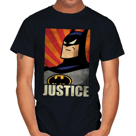 Justice - Mens T-Shirts RIPT Apparel Small / Black