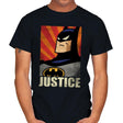 Justice - Mens T-Shirts RIPT Apparel Small / Black