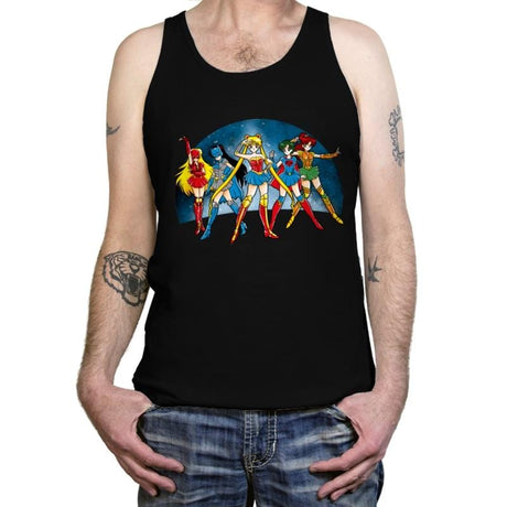 Justice Moon - Tanktop Tanktop RIPT Apparel X-Small / Black