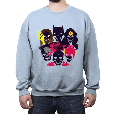 Justice Squad - Crew Neck Sweatshirt Crew Neck Sweatshirt RIPT Apparel