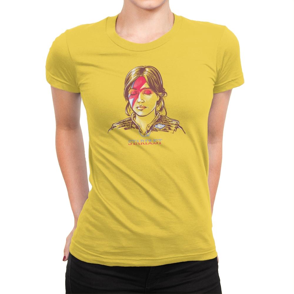 Jyn Stardust Exclusive - Womens Premium T-Shirts RIPT Apparel Small / Vibrant Yellow
