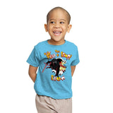 K. Ren and Stimpy Reprint - Youth T-Shirts RIPT Apparel X-small / Light blue