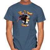 K. Ren & Stimpy Show Exclusive - Mens T-Shirts RIPT Apparel Small / Indigo Blue