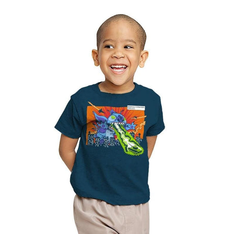 Kaiju-626 Exclusive - Youth T-Shirts RIPT Apparel X-small / Indigo