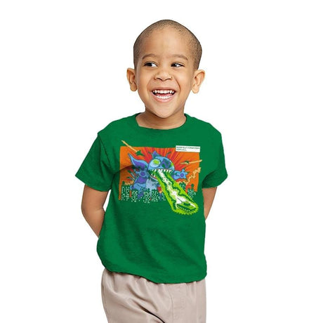 Kaiju-626 Exclusive - Youth T-Shirts RIPT Apparel X-small / Kelly