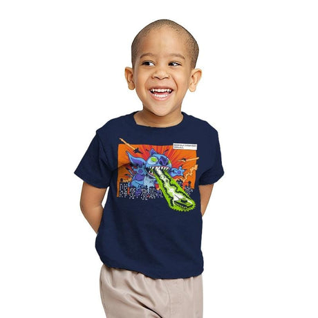 Kaiju-626 Exclusive - Youth T-Shirts RIPT Apparel X-small / Navy