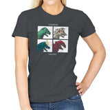 Kaiju Days REMASTERED Exclusive - Womens T-Shirts RIPT Apparel Small / Charcoal