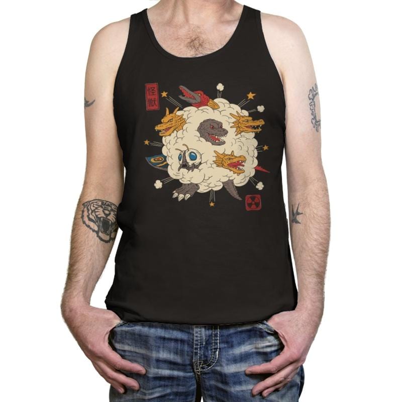 Kaiju Rumble - Tanktop Tanktop RIPT Apparel