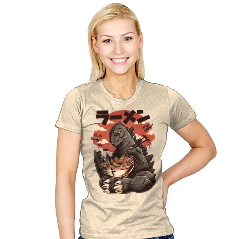 Kaiju's Ramen - Womens T-Shirts RIPT Apparel