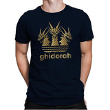 Kaiju Zero Athletics - Mens Premium T-Shirts RIPT Apparel Small / Midnight Navy