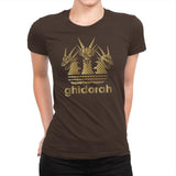 Kaiju Zero Athletics - Womens Premium T-Shirts RIPT Apparel Small / Dark Chocolate