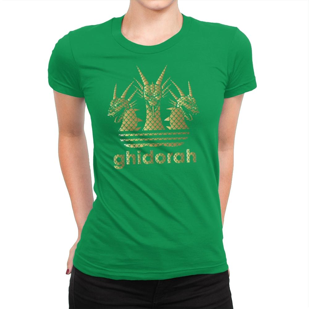 Kaiju Zero Athletics - Womens Premium T-Shirts RIPT Apparel Small / Kelly Green