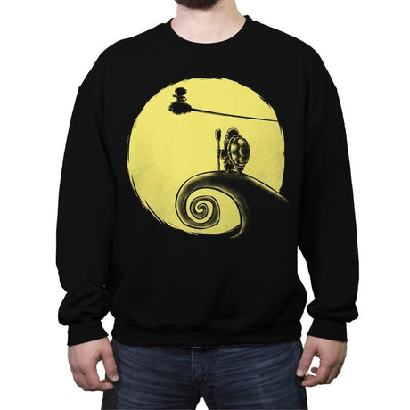 Kame Before Christmas - Crew Neck Sweatshirt Crew Neck Sweatshirt RIPT Apparel