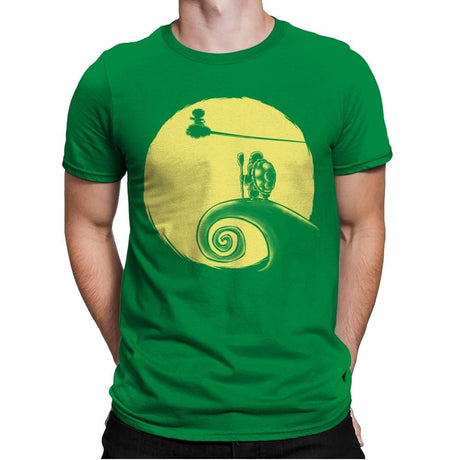 Kame Before Christmas - Mens Premium T-Shirts RIPT Apparel Small / Kelly Green