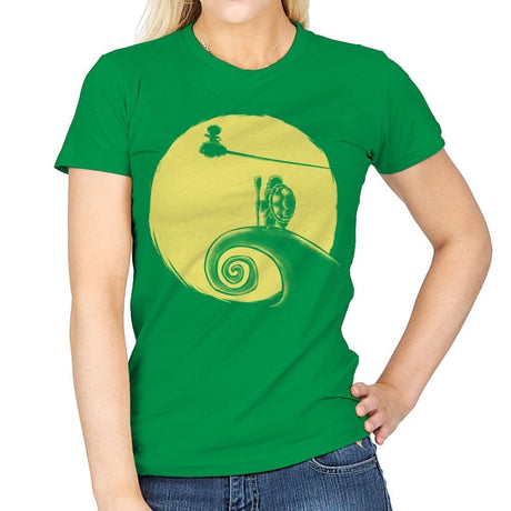 Kame Before Christmas - Womens T-Shirts RIPT Apparel Small / Irish Green