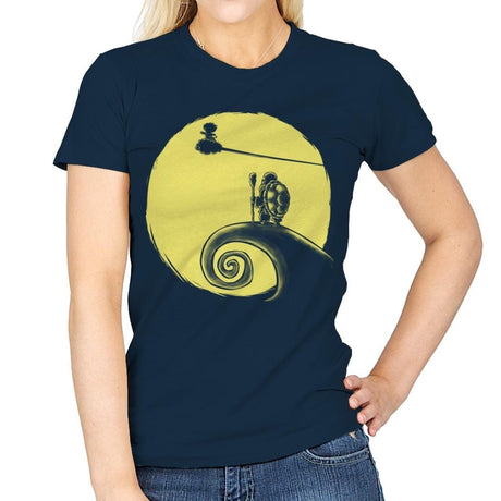 Kame Before Christmas - Womens T-Shirts RIPT Apparel Small / Navy