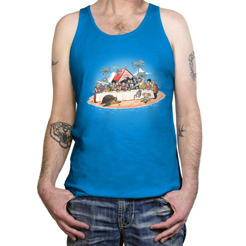 Kame dinner - Tanktop Tanktop RIPT Apparel X-Small / Teal