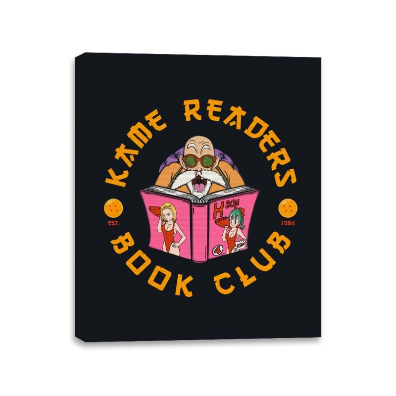 Kame Readers - Canvas Wraps Canvas Wraps RIPT Apparel 11x14 / Black