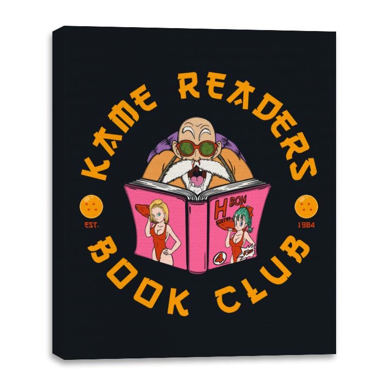 Kame Readers - Canvas Wraps Canvas Wraps RIPT Apparel 16x20 / Black