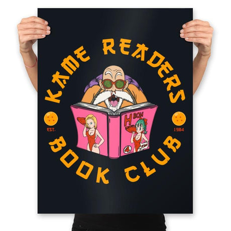 Kame Readers - Prints Posters RIPT Apparel 18x24 / Black