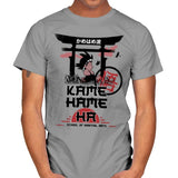 Kame School Of Martial Arts - Mens T-Shirts RIPT Apparel Small / Sport Grey