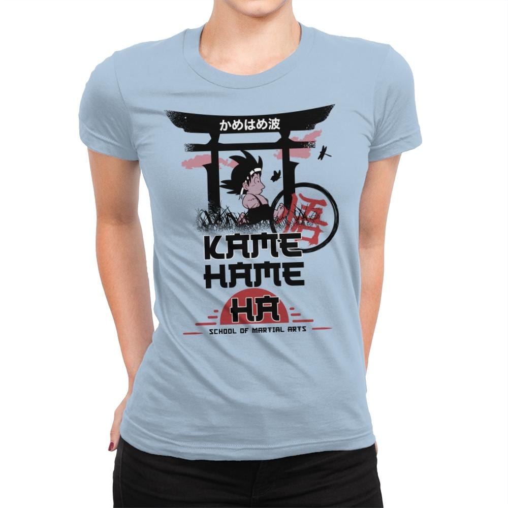 Kame School Of Martial Arts - Womens Premium T-Shirts RIPT Apparel Small / Cancun