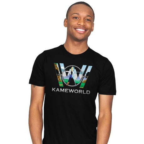 Kameworld - Mens T-Shirts RIPT Apparel Small / Black