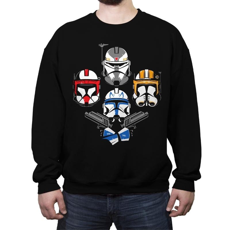 Kamino Rhapsody - Crew Neck Sweatshirt Crew Neck Sweatshirt RIPT Apparel Small / Black