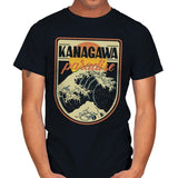 Kanagawa Paradise - Mens T-Shirts RIPT Apparel Small / Black
