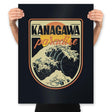 Kanagawa Paradise - Prints Posters RIPT Apparel 18x24 / Black