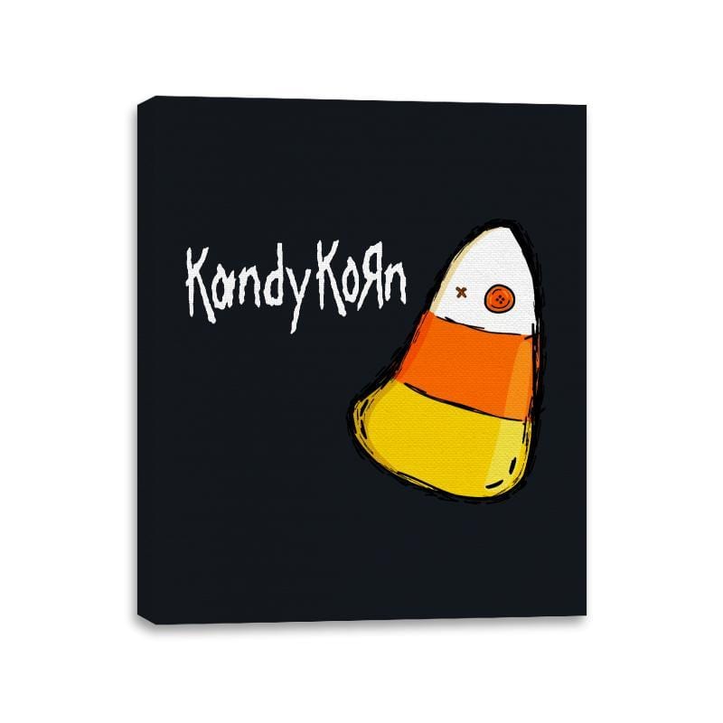 Kandy Korn - Canvas Wraps Canvas Wraps RIPT Apparel 11x14 / Black