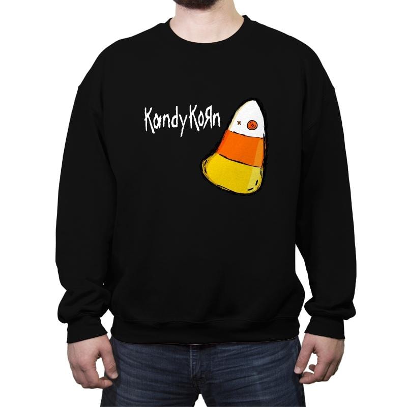 Kandy Korn - Crew Neck Sweatshirt Crew Neck Sweatshirt RIPT Apparel Small / Black