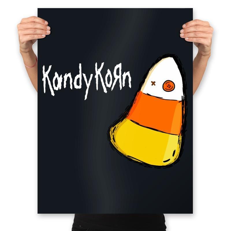 Kandy Korn - Prints Posters RIPT Apparel 18x24 / Black