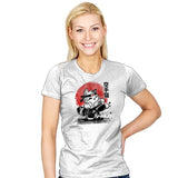 Karate Cat - Womens T-Shirts RIPT Apparel Small / White