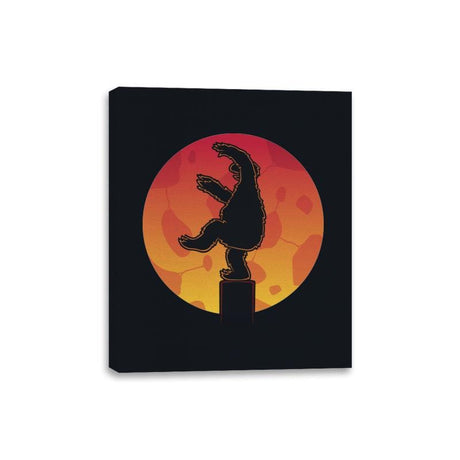Karate Cookid - Canvas Wraps Canvas Wraps RIPT Apparel 8x10 / Black