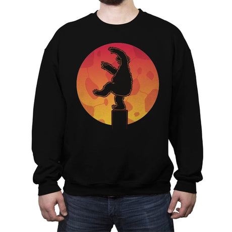 Karate Cookid - Crew Neck Sweatshirt Crew Neck Sweatshirt RIPT Apparel Small / Black