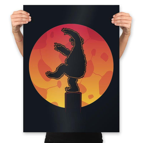Karate Cookid - Prints Posters RIPT Apparel 18x24 / Black
