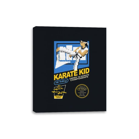 Karate Game - Canvas Wraps Canvas Wraps RIPT Apparel 8x10 / Black