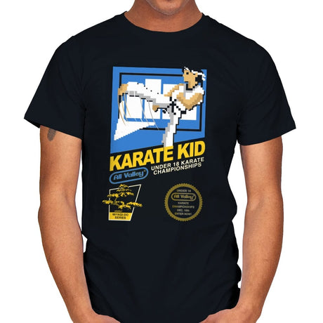 Karate Game - Mens T-Shirts RIPT Apparel Small / Black
