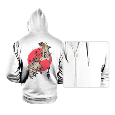 Karate Kats - Hoodies Hoodies RIPT Apparel Small / White