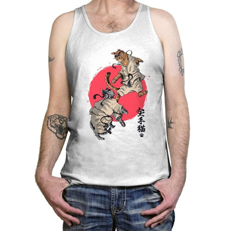 Karate Kats - Tanktop Tanktop RIPT Apparel X-Small / White