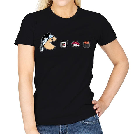 Karate-Man - Womens T-Shirts RIPT Apparel Small / Black