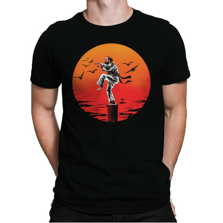 Karate Murray - Mens Premium T-Shirts RIPT Apparel Small / Black
