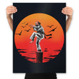 Karate Murray - Prints Posters RIPT Apparel 18x24 / Black